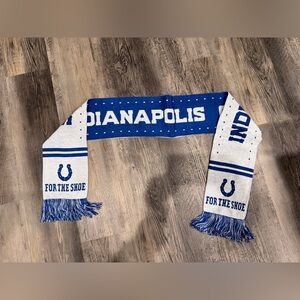 Indianapolis Colts NFL Scarf, Blue/White, Unisex, Reversible